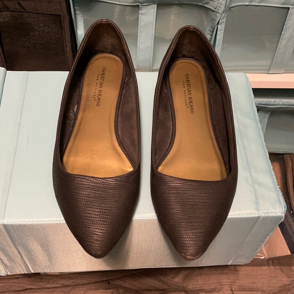 Christian Siriano matte snake print